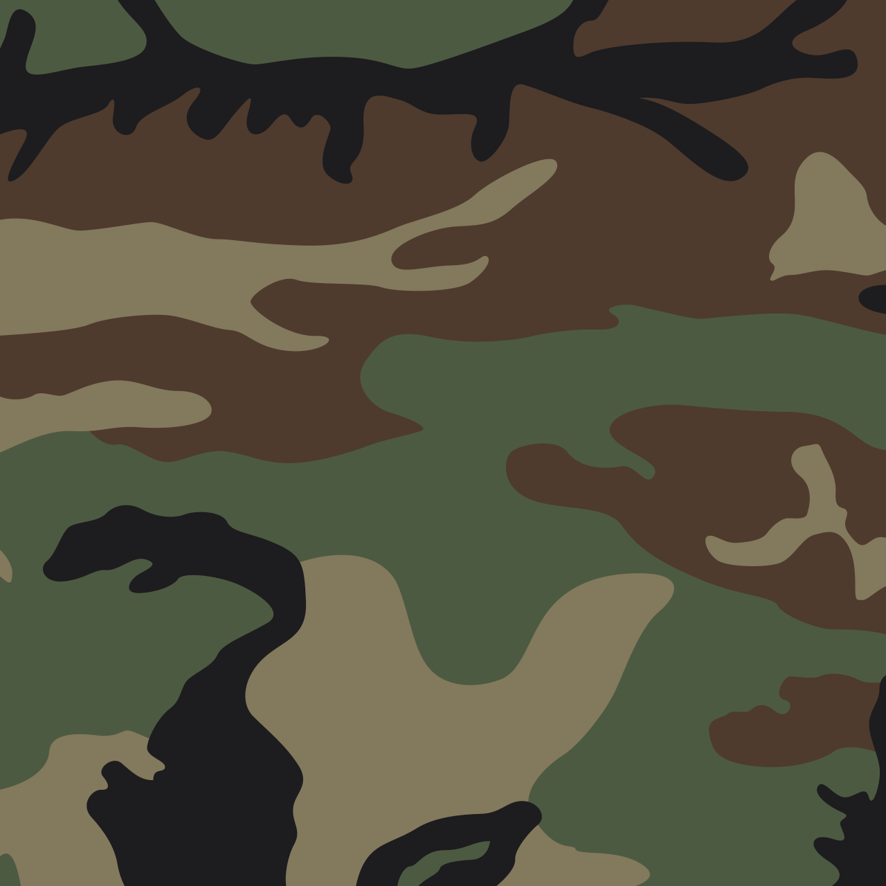 Motif de camouflage CE/WOODLAND
